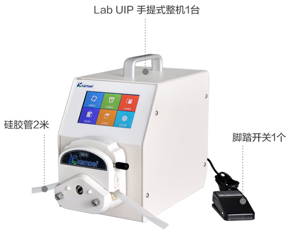 蠕動(dòng)泵小型定量灌裝機(jī)結(jié)構(gòu)圖